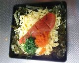 ご当地丼★博多めんたい重風 in福岡作り方6写真