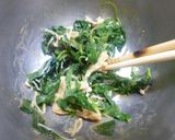 モロヘイヤとえのきだけの酢味噌和え作り方6写真