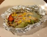 秋鮭と野菜たっぷりのホイル焼き♪作り方5写真