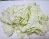 ピリッとキャベツの海苔醤油あえ作り方1写真