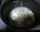 ♦長芋とじゃこの炊き込みご飯三つ葉添え♦作り方3写真