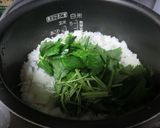 ♦長芋とじゃこの炊き込みご飯三つ葉添え♦作り方4写真