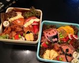 保育園 遠足弁当 キョウリュウジャー作り方5写真