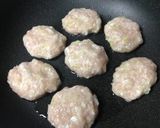 居酒屋より美味！ふわふわのお月見つくね作り方3写真