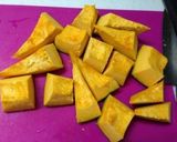 覚書!かぼちゃの煮物作り方2写真