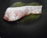 秋鮭のオイル焼きキャベツマヨネーズのせ作り方7写真