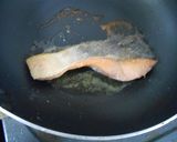 秋鮭のオイル焼きキャベツマヨネーズのせ作り方8写真