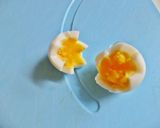 ✿うずらの卵でちょこんとお花✿作り方3写真