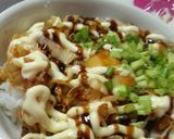 ちょい辛★お好み焼き風ねこまんま作り方4写真