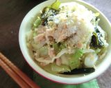 キャベツとツナと粉わかめの胡麻酢和え作り方6写真