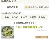 ☆卵と豆腐の春雨スープ作り方7写真