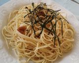 簡単さっぱり＊＊＊梅干し入り和風パスタ作り方5写真