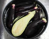 ナスの消費に　レモバタ醤油煮作り方1写真