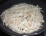 もやしとにらの卵とじ作り方1写真