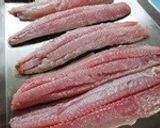**イワシの梅しそ巻き揚げ**作り方1写真