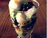 ☆市販品で抹茶パフェ☆作り方2写真