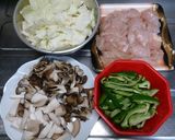 鶏肉ときのこのオイスターソース炒め作り方1写真