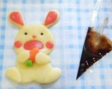 人参を食べるウサギクッキー作り方9写真