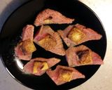 サーモンの炙り。回転寿司の再現作り方4写真