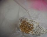 鶏ささみの胡麻衣揚げ焼き作り方3写真