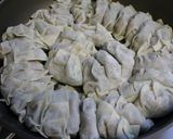 豚薄切り肉＋塩麹deにら赤ピーマン餃子作り方4写真