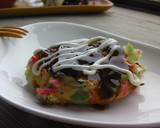 しし唐と豚と紅ショウガのピリ辛お好み焼き作り方8写真