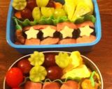 子供スパム弁当★覚書作り方1写真