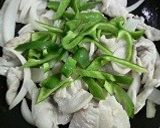さしみ醤油で作る肉野菜炒め作り方4写真