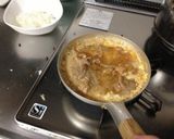 玉ねぎトロトロ黄金の親子丼作り方8写真