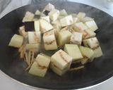 茄子の粒マスタード味噌煮作り方4写真