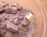 くるみの簡単チョコレートブラウニー作り方4写真