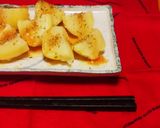 時短明太子入り醤油バターのほくほくポテト作り方8写真