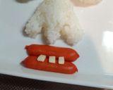 ＊おもしろキャラカレー＊作り方3写真