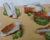 ゴーヤとちくわのかき揚げ作り方3写真