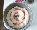 桃のケーキ作り方3写真