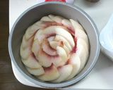 桃のケーキ作り方4写真