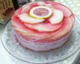 桃のケーキ作り方13写真