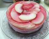 桃のケーキ作り方14写真