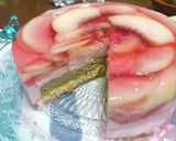 桃のケーキ作り方15写真