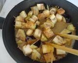 茄子の粒マスタード味噌煮作り方5写真