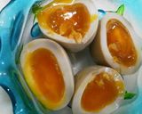 調味料ちょっとで！半熟しっかり味つき玉子作り方4写真