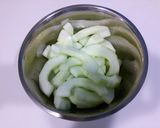 まくわうりのゆず風味漬け作り方2写真