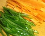 野菜の肉巻き〜人参みぞれソースのせ〜作り方1写真