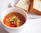キャベツとツナのトマトのスープ作り方6写真