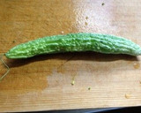 ゴーヤと魚肉ソーセージのかき揚げ作り方1写真