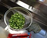 ゴーヤと魚肉ソーセージのかき揚げ作り方5写真