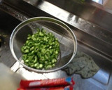 ゴーヤと魚肉ソーセージのかき揚げ作り方5写真