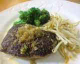 絶品☆ふんわり♪あめ色ハンバーグ作り方6写真