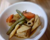 レンコンとにんじんのおかか煮作り方7写真