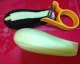 柚子胡椒とろろ de ナス麺作り方1写真